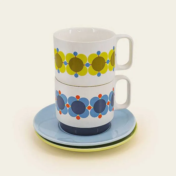 Orla Kiely Cappuccino & Saucer Set