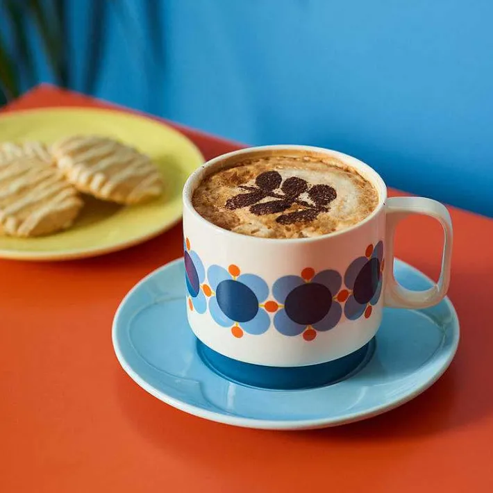 Orla Kiely Cappuccino & Saucer Set
