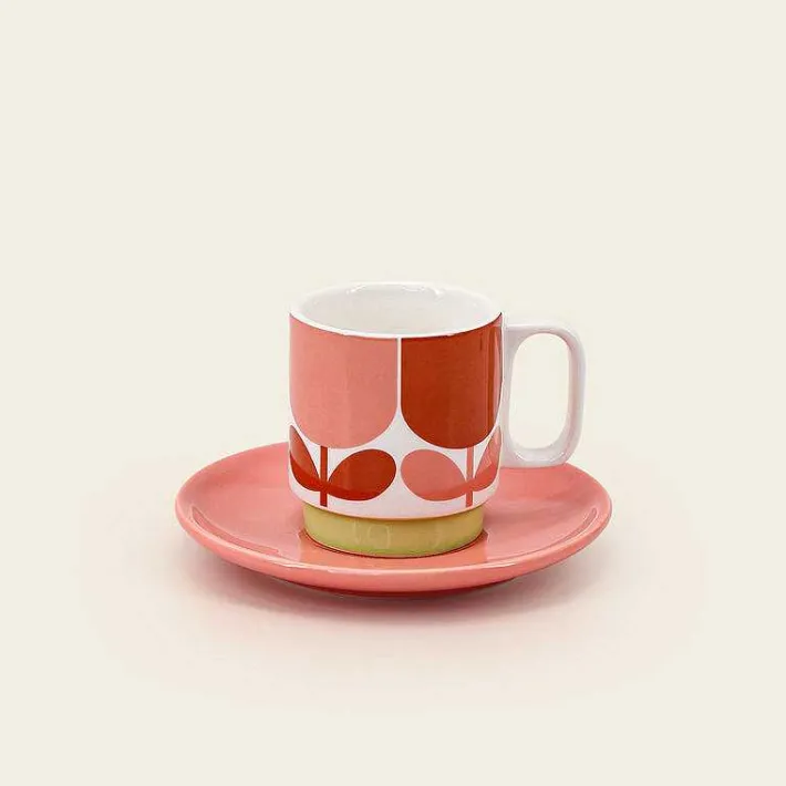 Orla Kiely Espresso & Saucer Set