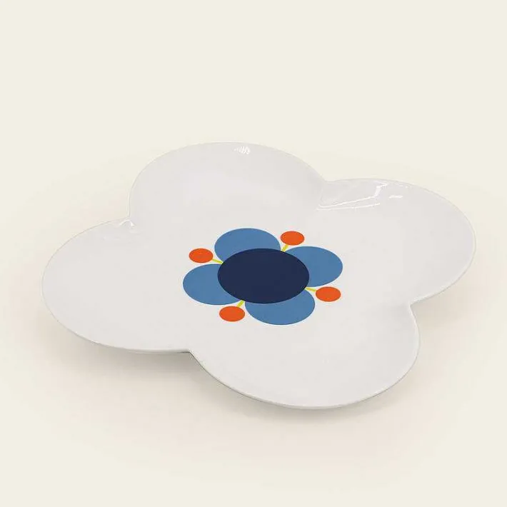 Orla Kiely Flower Shaped Platter