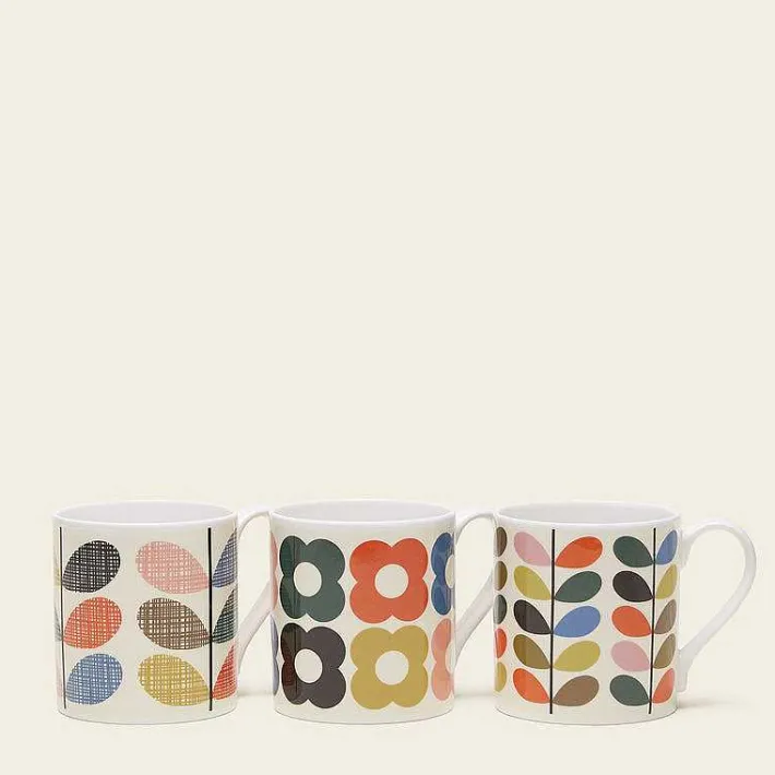 Orla Kiely Mug Set Of 3