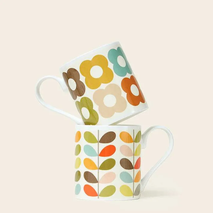 Orla Kiely Mug Set Of 2