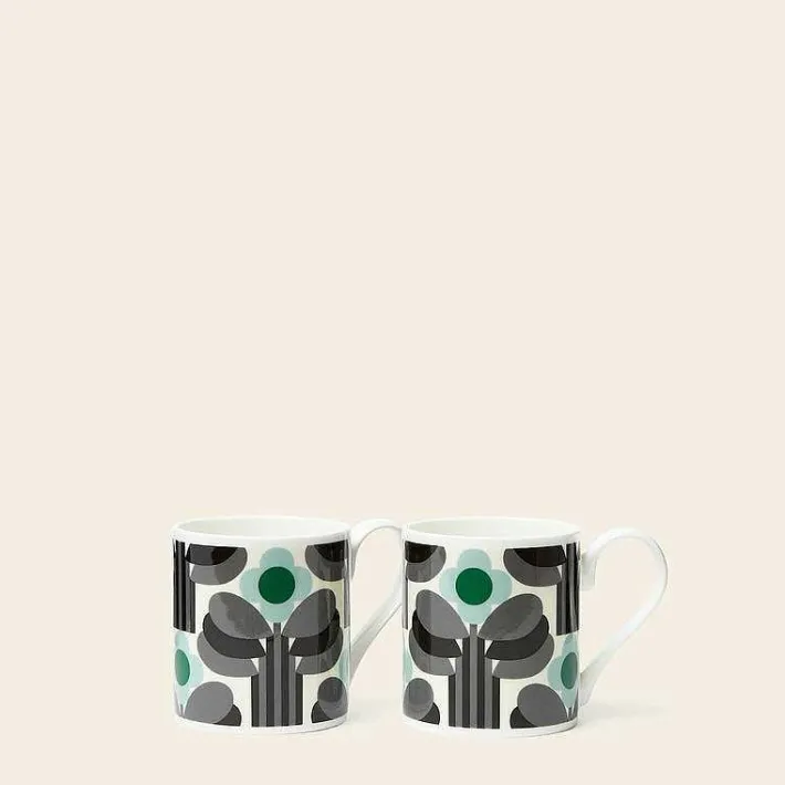 Orla Kiely Mug Set Of 2