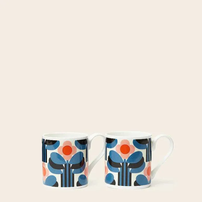 Orla Kiely Mug Set Of 2