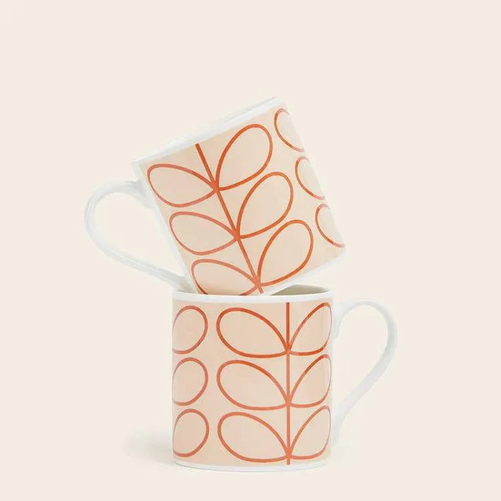 Orla Kiely Mug Set Of 2