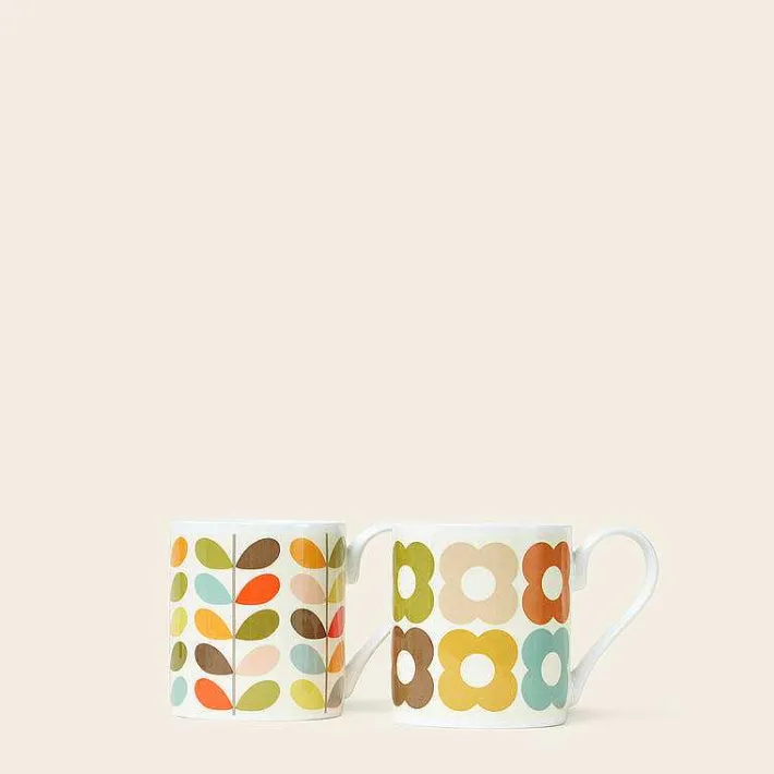 Orla Kiely Mug Set Of 2