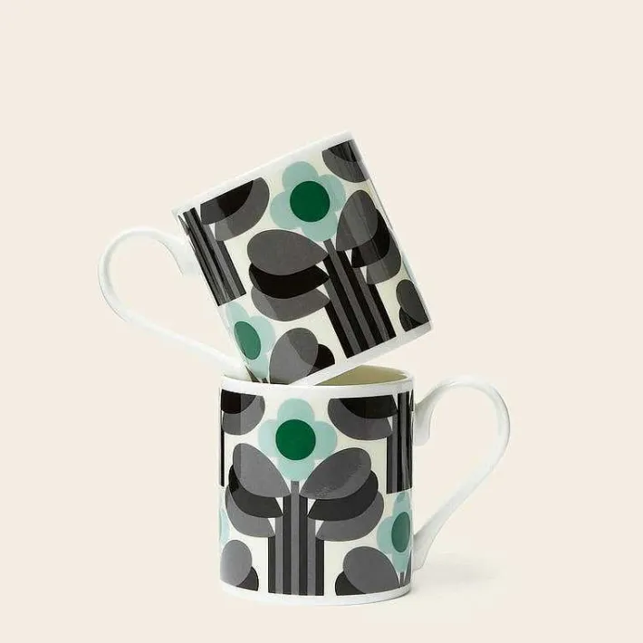 Orla Kiely Mug Set Of 2