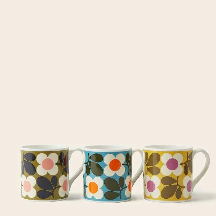 Orla Kiely Mug Set Of 3