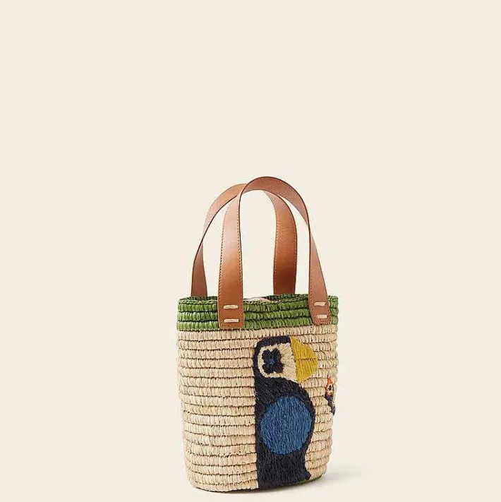 Orla Kiely Sunday Mini Basket Bag