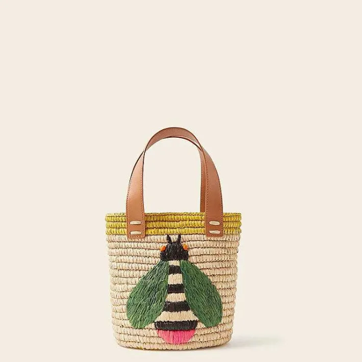 Orla Kiely Sunday Mini Basket Bag